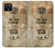 W3954 Vintage Gas Pump Case Cover Custodia e Flip Case per Google Pixel 4