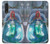 W3912 Cute Little Mermaid Aqua Spa Case Cover Custodia e Flip Case per LG Velvet