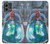 W3912 Cute Little Mermaid Aqua Spa Case Cover Custodia e Flip Case per Motorola Moto G Stylus 5G (2023)