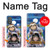 W3915 Raccoon Girl Baby Sloth Astronaut Suit Case Cover Custodia e Flip Case per Motorola Moto G Power 2022, G Play 2023