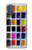 W3956 Watercolor Palette Box Graphic Case Cover Custodia e Flip Case per Motorola Moto G Power 2022, G Play 2023