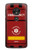 W3957 Emergency Medical Service Case Cover Custodia e Flip Case per Motorola Moto G7 Power