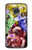 W3914 Colorful Nebula Astronaut Suit Galaxy Case Cover Custodia e Flip Case per Motorola Moto G7, Moto G7 Plus
