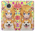 W3918 Baby Corgi Dog Corgi Girl Candy Case Cover Custodia e Flip Case per Motorola Moto G7, Moto G7 Plus
