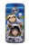 W3915 Raccoon Girl Baby Sloth Astronaut Suit Case Cover Custodia e Flip Case per Motorola Moto X4