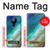W3920 Abstract Ocean Blue Color Mixed Emerald Case Cover Custodia e Flip Case per Nokia 5.3