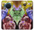 W3914 Colorful Nebula Astronaut Suit Galaxy Case Cover Custodia e Flip Case per Nokia X20