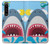 W3947 Shark Helicopter Cartoon Case Cover Custodia e Flip Case per Sony Xperia 1 IV