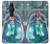 W3911 Cute Little Mermaid Aqua Spa Case Cover Custodia e Flip Case per Sony Xperia Pro-I