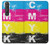 W3930 Cyan Magenta Yellow Key Case Cover Custodia e Flip Case per Sony Xperia 1 III