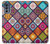 W3943 Maldalas Pattern Case Cover Custodia e Flip Case per Motorola Moto G62 5G