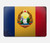 W3021 Romania Flag Case Cover Custodia per MacBook Air 15″ (2023,2024,2025) - A2941, A3114, A3241