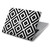 W3424 Ruta Pattern Case Cover Custodia per MacBook Air 15″ (2023,2024,2025) - A2941, A3114, A3241