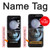 W2585 Evil Death Skull Pentagram Case Cover Custodia e Flip Case per Samsung Galaxy Z Flip 5