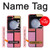 W2795 Cheek Palette Color Case Cover Custodia e Flip Case per Samsung Galaxy Z Flip 5