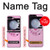 W2847 Pink Retro Rotary Phone Case Cover Custodia e Flip Case per Samsung Galaxy Z Flip 5
