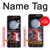 W2936 UK British Flag Map Case Cover Custodia e Flip Case per Samsung Galaxy Z Flip 5