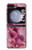 W3052 Pink Marble Graphic Printed Case Cover Custodia e Flip Case per Samsung Galaxy Z Flip 5