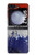 W3304 France Flag Vintage Football Graphic Case Cover Custodia e Flip Case per Samsung Galaxy Z Flip 5