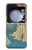 W3348 Utagawa Hiroshige The Monkey Bridge Case Cover Custodia e Flip Case per Samsung Galaxy Z Flip 5
