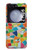 W3391 Abstract Art Mosaic Tiles Graphic Case Cover Custodia e Flip Case per Samsung Galaxy Z Flip 5