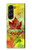 W2523 Canada Autumn Maple Leaf Case Cover Custodia e Flip Case per Samsung Galaxy Z Fold 5