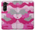 W2525 Pink Camo Camouflage Case Cover Custodia e Flip Case per Samsung Galaxy Z Fold 5