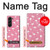 W2858 Pink Flamingo Pattern Case Cover Custodia e Flip Case per Samsung Galaxy Z Fold 5