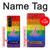 W2900 Rainbow LGBT Lesbian Pride Flag Case Cover Custodia e Flip Case per Samsung Galaxy Z Fold 5