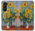 W2937 Claude Monet Bouquet of Sunflowers Case Cover Custodia e Flip Case per Samsung Galaxy Z Fold 5