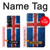 W3000 Iceland Football Soccer Case Cover Custodia e Flip Case per Samsung Galaxy Z Fold 5