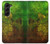 W3202 Radioactive Nuclear Hazard Symbol Case Cover Custodia e Flip Case per Samsung Galaxy Z Fold 5