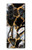 W3419 Gold Marble Graphic Print Case Cover Custodia e Flip Case per Samsung Galaxy Z Fold 5
