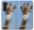 W3806 Funny Giraffe Case Cover Custodia e Flip Case per Samsung Galaxy Z Fold 5