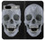 W1286 Diamond Skull Case Cover Custodia e Flip Case per Google Pixel 7a