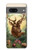 W2841 Vintage Reindeer Christmas Case Cover Custodia e Flip Case per Google Pixel 7a