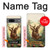 W2841 Vintage Reindeer Christmas Case Cover Custodia e Flip Case per Google Pixel 7a