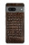 W2850 Brown Skin Alligator Graphic Printed Case Cover Custodia e Flip Case per Google Pixel 7a