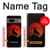 W2955 Wolf Howling Red Moon Case Cover Custodia e Flip Case per Google Pixel 7a