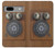 W3146 Antique Wall Retro Dial Phone Case Cover Custodia e Flip Case per Google Pixel 7a
