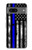 W3244 Thin Blue Line USA Case Cover Custodia e Flip Case per Google Pixel 7a