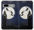 W3249 Peter Pan Fly Full Moon Night Case Cover Custodia e Flip Case per Google Pixel 7a