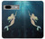 W3250 Mermaid Undersea Case Cover Custodia e Flip Case per Google Pixel 7a