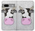 W3257 Cow Cartoon Case Cover Custodia e Flip Case per Google Pixel 7a