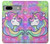 W3264 Pastel Unicorn Case Cover Custodia e Flip Case per Google Pixel 7a