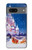 W3282 Santa Xmas Castle Case Cover Custodia e Flip Case per Google Pixel 7a