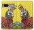W3458 Strength Tarot Card Case Cover Custodia e Flip Case per Google Pixel 7a