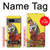 W3458 Strength Tarot Card Case Cover Custodia e Flip Case per Google Pixel 7a