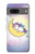 W3485 Cute Unicorn Sleep Case Cover Custodia e Flip Case per Google Pixel 7a