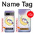 W3485 Cute Unicorn Sleep Case Cover Custodia e Flip Case per Google Pixel 7a